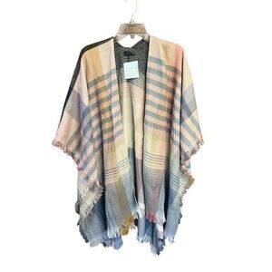Janice Open kimono poncho Sweater One Size NWT